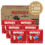 Huggies Size 1 Diapers, Little Snugglers Diapers, Size 1 (8-14 lbs), 198 Count (6 Packs of 33), Packaging May Vary
