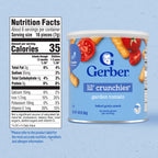 Gerber Snacks for Baby Lil Crunchies, Garden Tomato, 1.48 Ounce (Pack of 6)