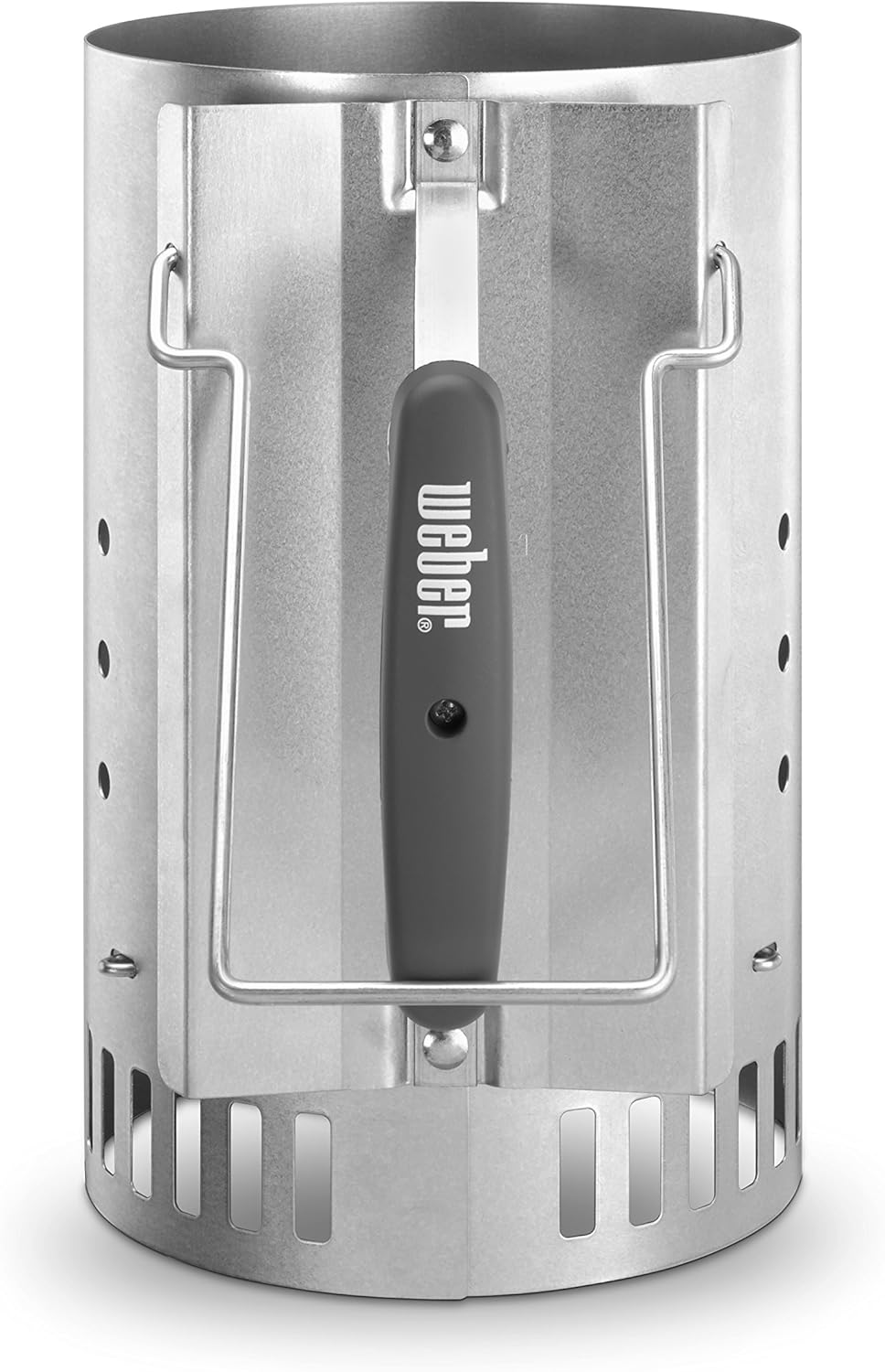 Weber Rapidfire Chimney Starter, Standard, Silver