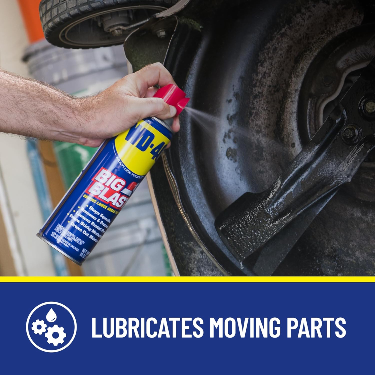 WD-40 Original Formula, Multi-Use Product with Big-Blast Spray, 18 OZ [6-Pack]