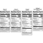 Kellogg's Cheez-It, Pringles & Rice Krispies Treats Snacks Mega Variety Pack, 30.1oz Box (30 Count)