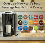 Keurig K-Compact Single-Serve K-Cup Pod Coffee Maker, with 3 Brew Sizes, Smart Start Feature, 36oz Removable Reservoir, Black