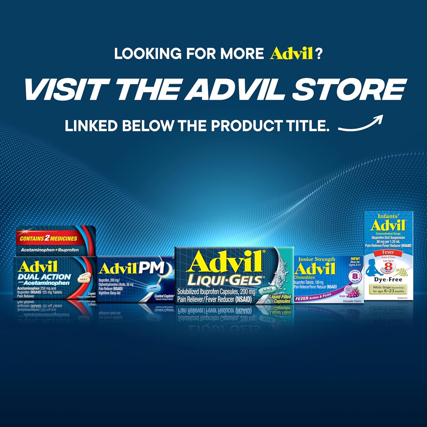 Advil Liqui-Gels Minis Pain Reliever and Fever Reducer, Pain Medicine for Adults with Ibuprofen 200mg for Pain Relief - 80 Liquid Filled Capsules