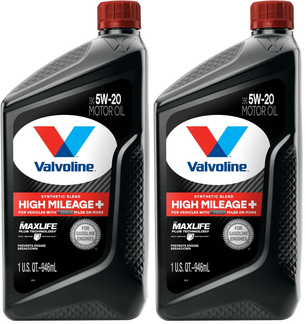 Valvoline High Mileage 150K with Maxlife Plus Technology 5W-30 Motor Oil 5 Quart