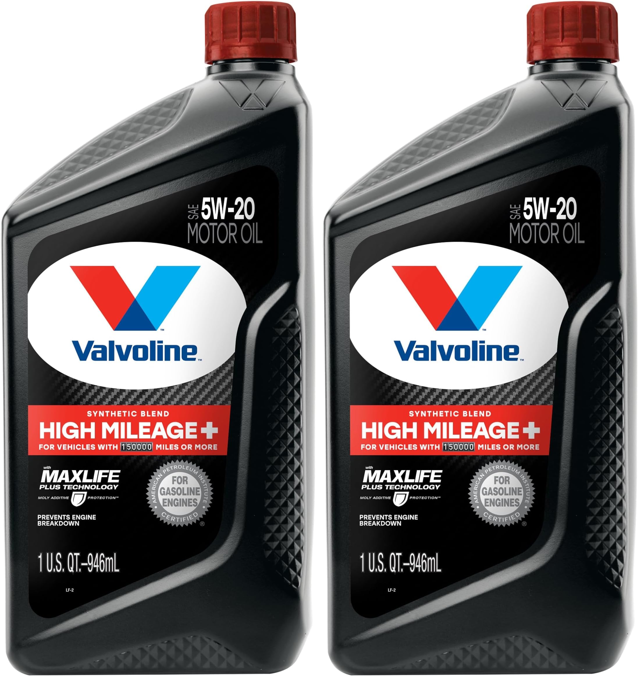 Valvoline High Mileage 150K with Maxlife Plus Technology 5W-30 Motor Oil 5 Quart