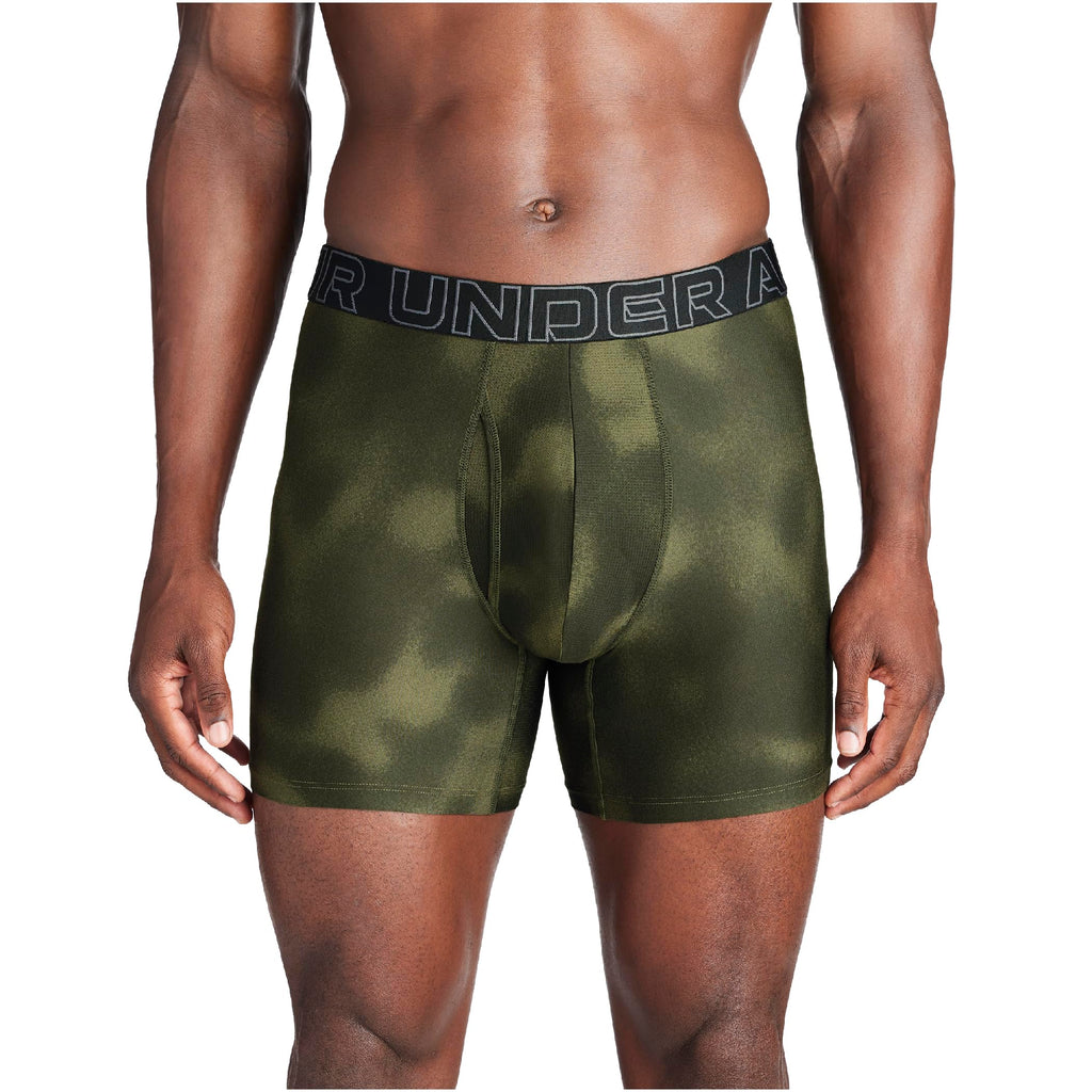 Under Armour Men's Multi-Pack Standard Tech Boxer Brief, 6" Inseam, All-Day Comfort & Ultra-Soft