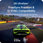 LG 27GR83Q-B 27-inch UltraGear QHD (2560x1440) IPS Gaming Monitor, 240Hz, 1ms, DisplayHDR 400, G-Sync AMD FreeSync Premium, HDMI 2.1 DisplayPort, 4-Pole HP Out DTS GP:X, Tilt/Height/Pivot Stand, Black