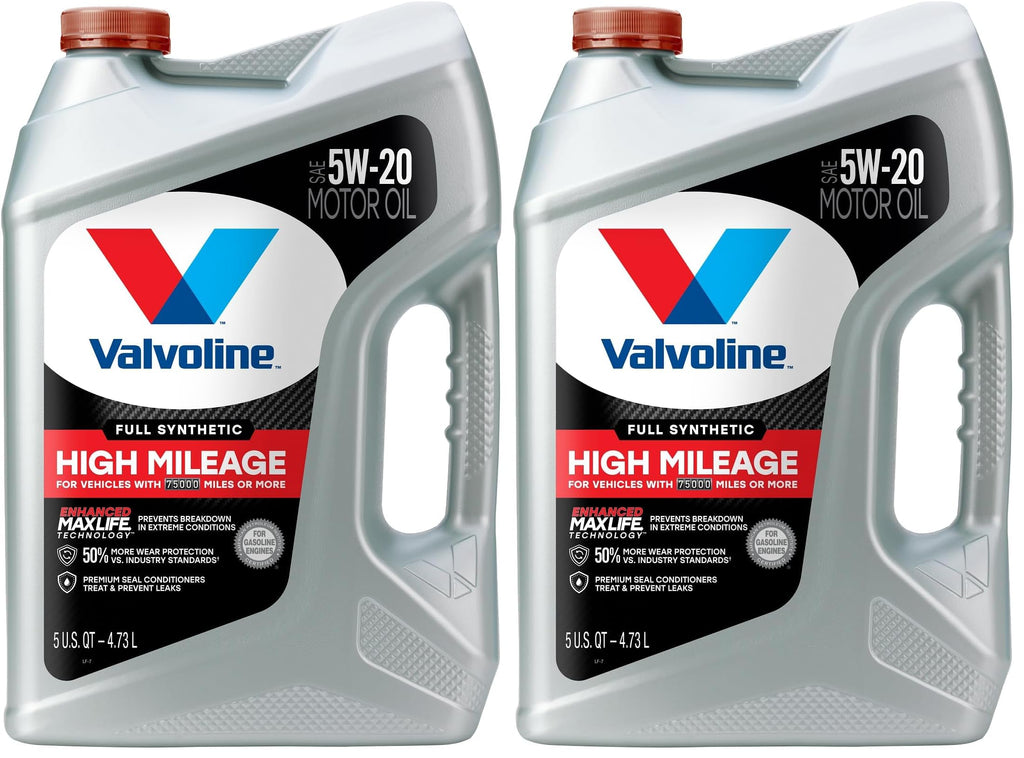 Valvoline High Mileage 150K with Maxlife Plus Technology 5W-30 Motor Oil 5 Quart