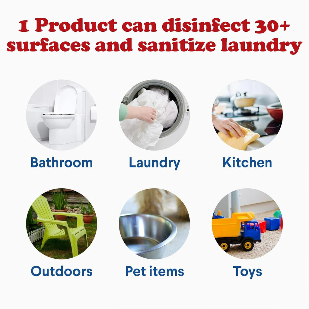 Clorox Bleach Cleaner, 2 Pack Original Concentrated Bleach, Easy Pour Bottle with Handle, Moldand Mildew Remover, Removes Stains and Whitens, 43 oz Each