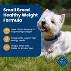 Blue Buffalo Life Protection Formula Healthy Weight Natural Small Breed Dry Dog Food, Supports an Ideal Weight, Made with Natural Ingredients, Chicken & Brown Rice Recipe, 15-lb Bag