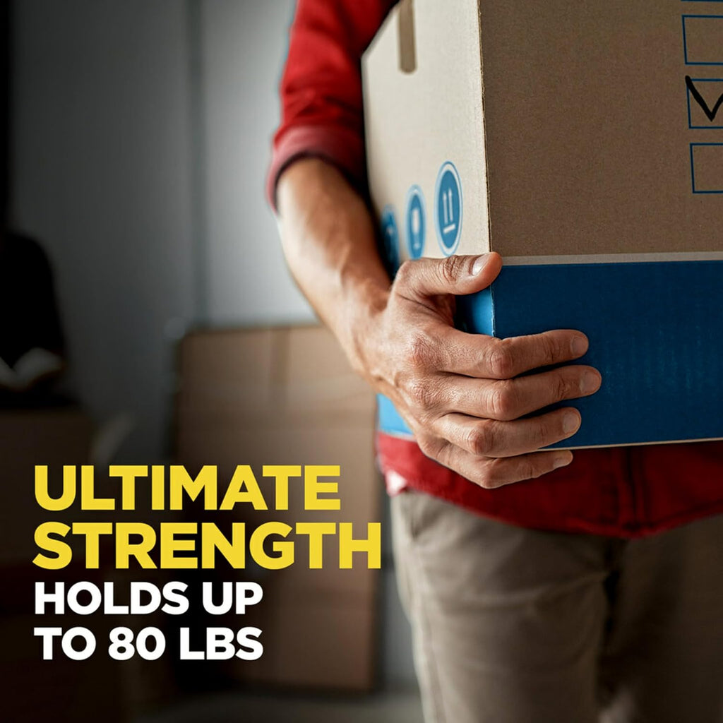 Scotch Heavy Duty Shipping Packing Tape, Clear, Packing Tape for Moving Boxes and Packaging Supplies, 1.88 in. x 22.2 yd., 6 Roll Dispensers, Moving Supplies