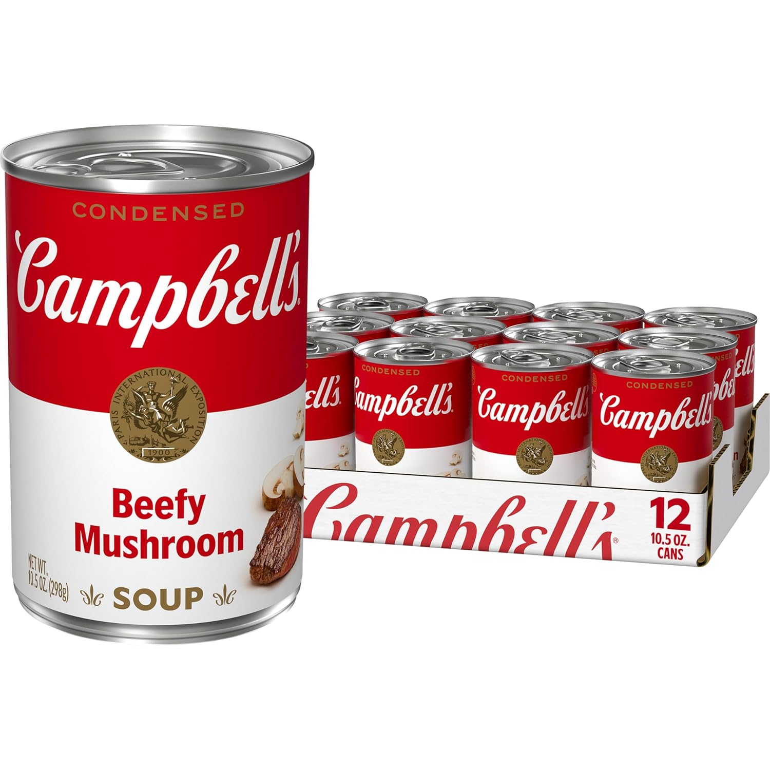 Campbell's Condensed Golden Mushroom Soup, 10.5 oz Can (12 Pack)