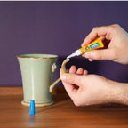 Gorilla Super Glue, Clear Glue, Four 3 Gram Tubes (Pack of 1) - All Purpose and Fast Setting for Projects and Repairs