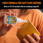 Gorilla Super Glue XL, Clear Glue, 25 Gram (Pack of 2) - All Purpose and Fast Setting for Projects and Repairs