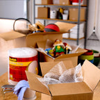 Scotch Sure Start Packing Tape, Clear, Holiday Wrapping Tape with Quiet Unwind and Easy Start, 1.88 in. x 22.2 yd., 6 Tape Rolls with Dispensers