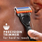 Gillette Fusion5 Power Razor Blades for Men, 5-Blade Razor Refills, 8 Count