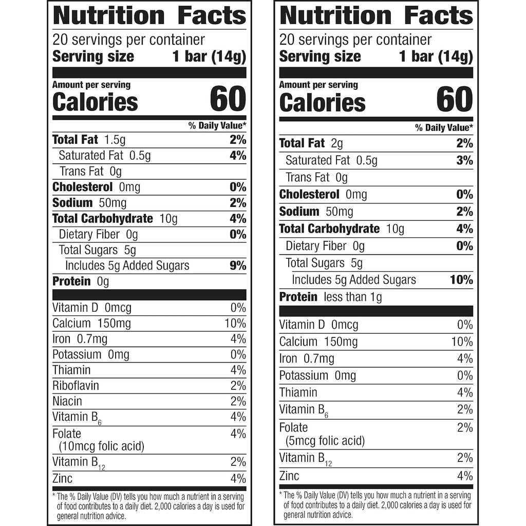 Lucky Charms and Cinnamon Toast Crunch Mini Cereal Treat Bars Variety Pack, 40 Ct, 20 oz
