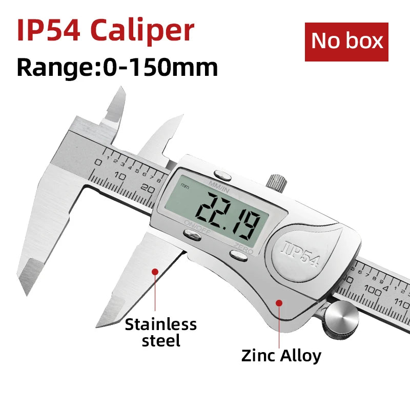 Digital Pachometer Metal Caliper Professional Vernier Caliber Measuring Tools Woodworking Thick Gauge