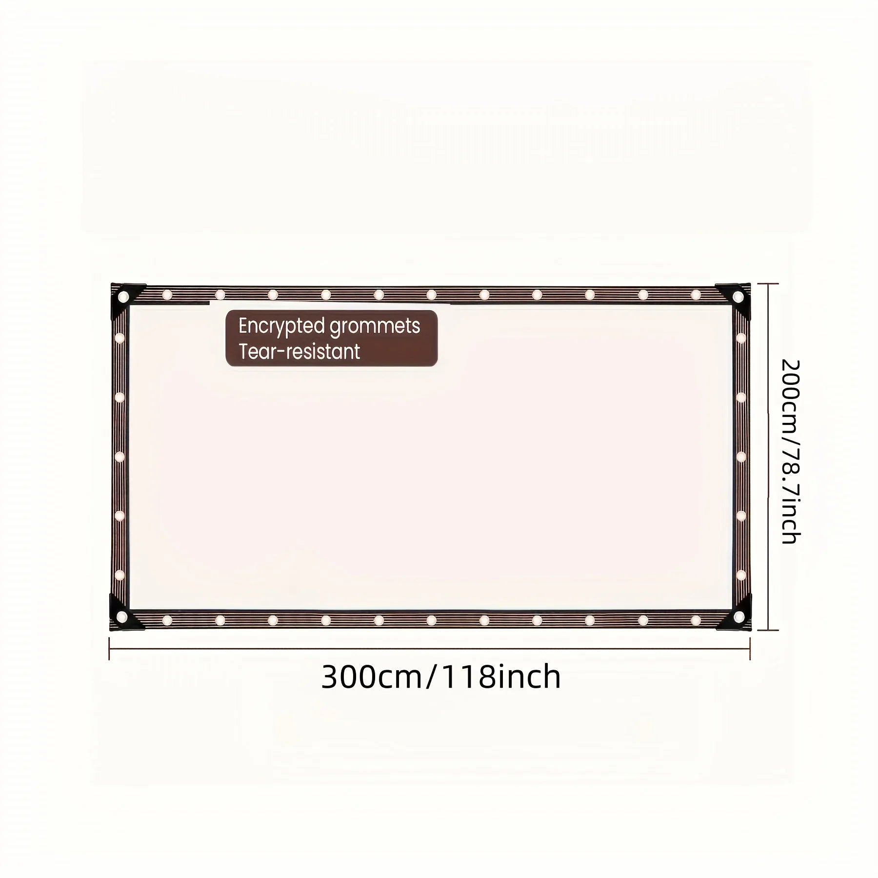 Clear Windproof Tarpaulin w/ Seal Ring. For Garden,Chicken Coop,Camping.Lightweight,Durable & Waterproof