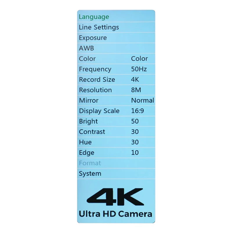 HD 8.3MP 4K 1080P HDMI Industrial Phone Repair PCB Solder Digital Microscope Camera C Mount