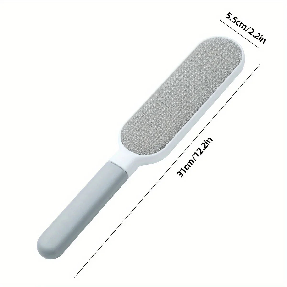 1PC Reusable Double-Sided Pet Hair Removal Brush-Manual Electrostatic Sticky Lint Brush for Clothing
