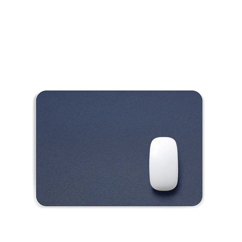Artificial Leather Mouse Pad Solid Color Simple Fashion Office Mouse Pad Home Office Students