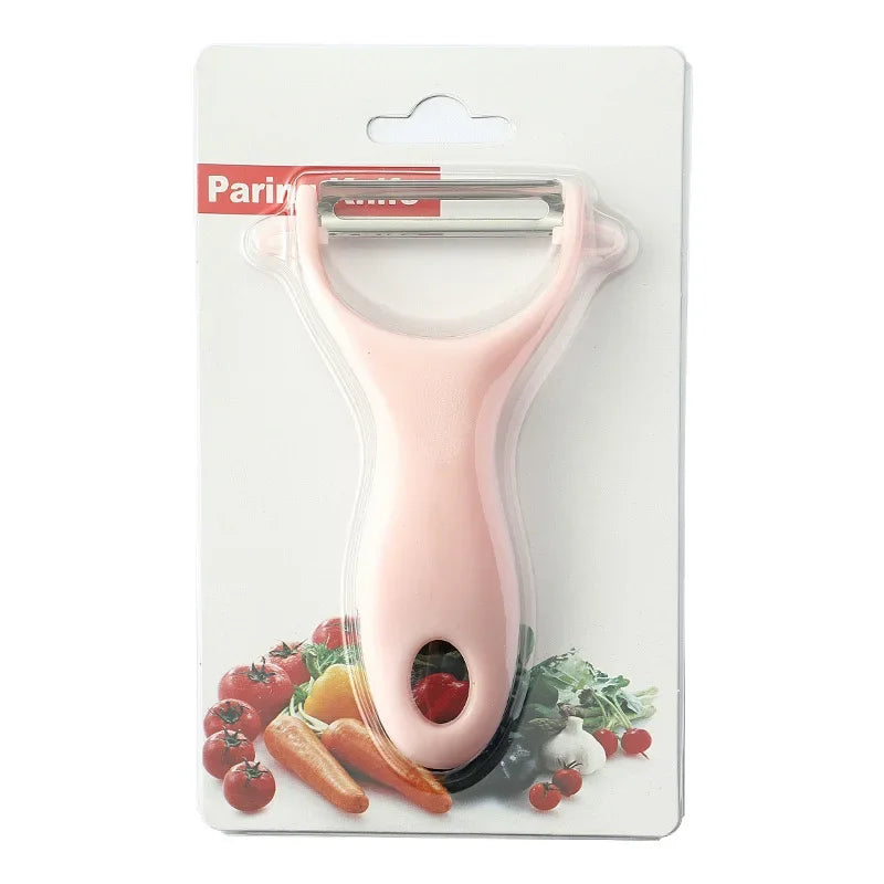 Nordic PP Handle Stainless Steel Peeling Knife Household Potato and Vegetable Peeler Kitchen Kitchenware