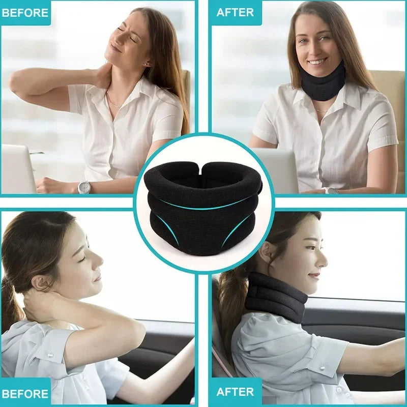 Sleeping Soft Foam Cervicorrect Neck Brace Pressure Relief Cervical Pain Vertebra Protection Neck Spine