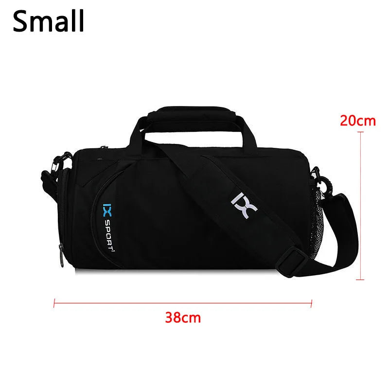 IX Large Gym Bag Fitness Bags Wet Dry Training Men Yoga For Shoes Travel Shoulder Handbags