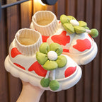 Children's Sneakers Girls Fashion Non-slip Snow Boots Kids Casual Family Shoes House Shoes Plus Cashmere Warm Boots for Kids