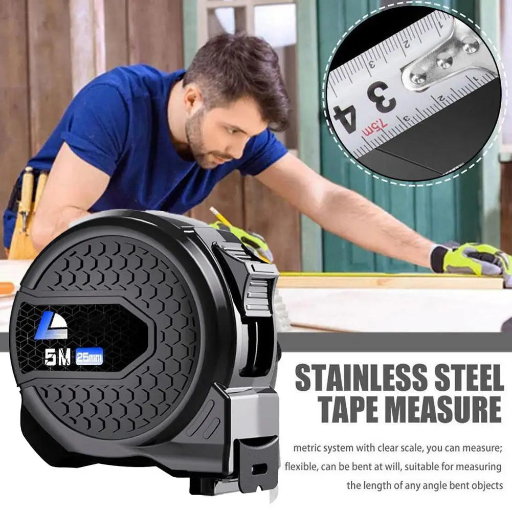 High precision Metric Tape measure Retractable 5/7.5/10M Measuring tape Retractable Ruler Woodworking