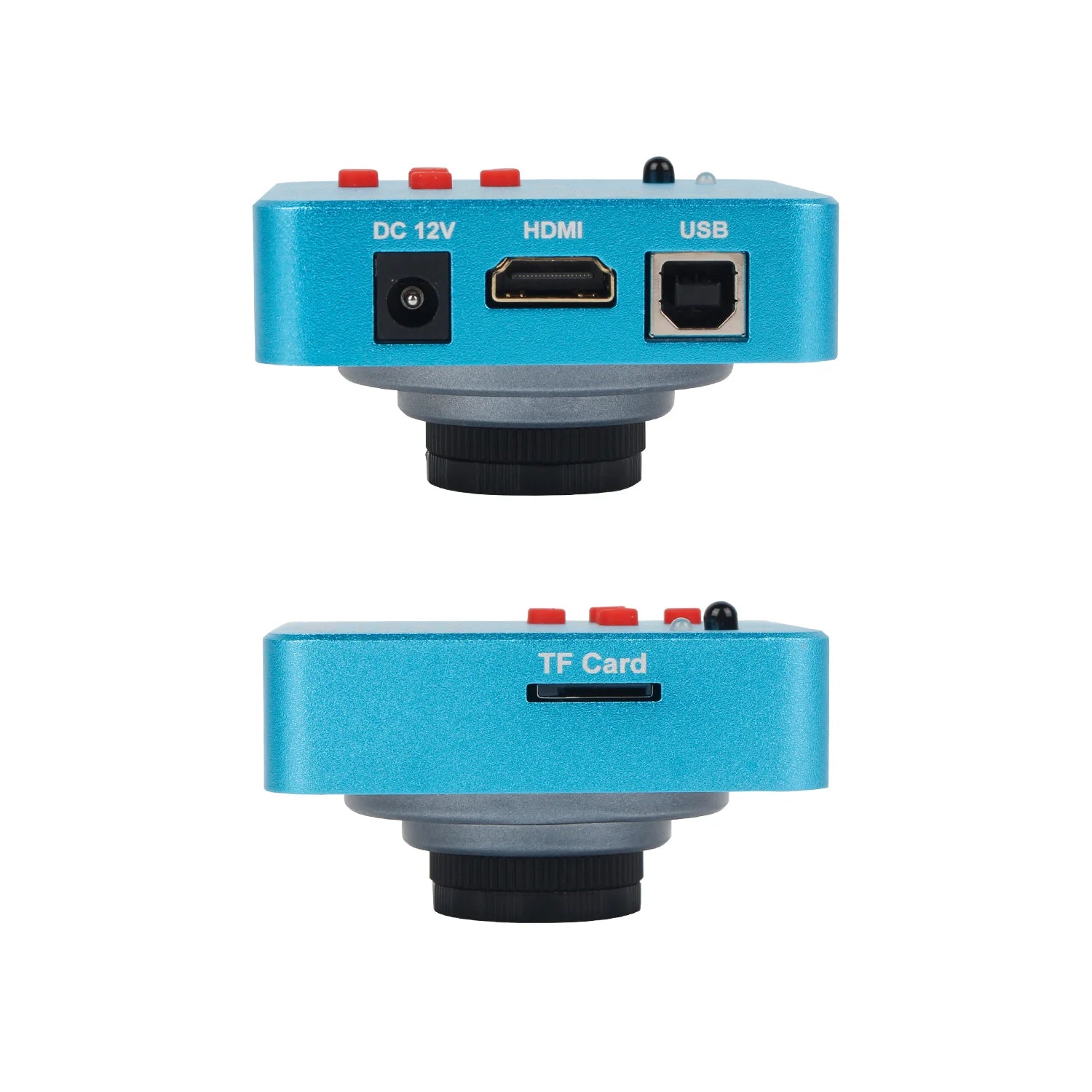 2K 4K Digital Industrial Electronic Video Microscope Camera 48MP 38MP Trinocular Cameras HDMI VGA