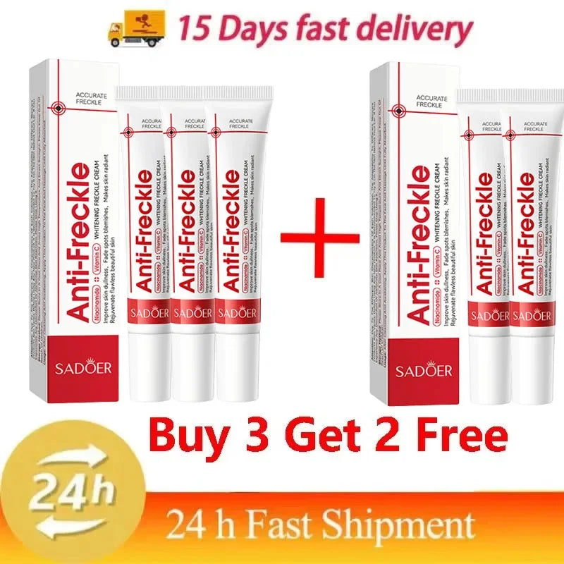 Whitening Freckle Cream Remove Dark Spots Anti Freckle Face Creams Niacinamide Fade Pigmentation
