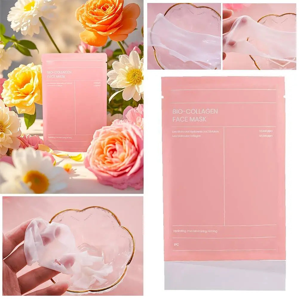 Sakura Collagen Face Mask Moisturizing Firming anti-Wrinkles fading Fine Lines Facial Mask