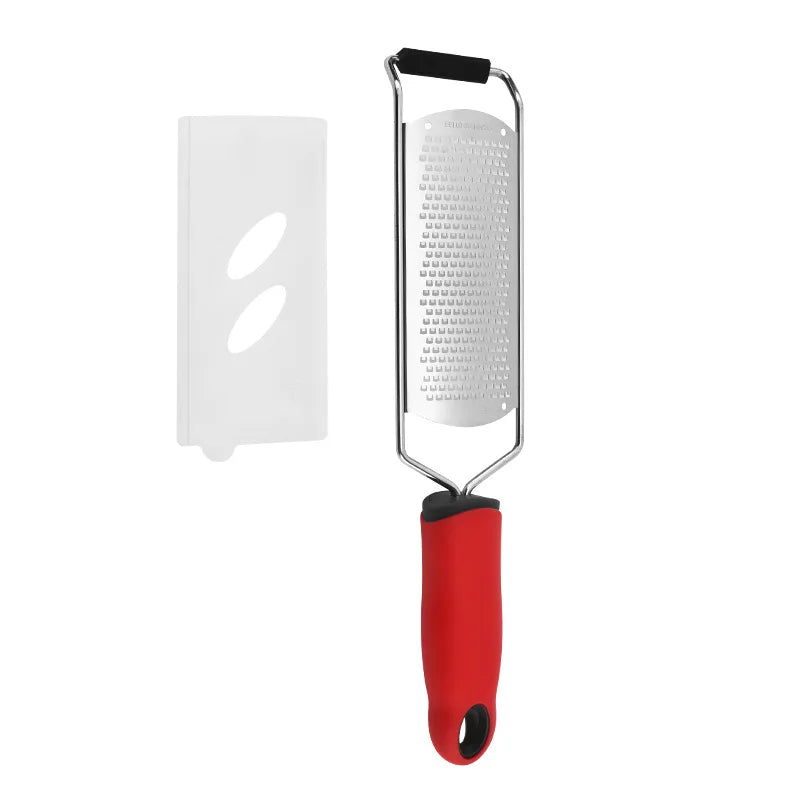Multi-functional Premium Stainless Steel Cheese Grater，Wide Shave for Foods Such As Chocolate Lemon