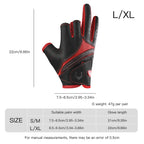 Fishing gloves, waterproof gloves for men and women, suitable for cold weather fishing and outdoor sports