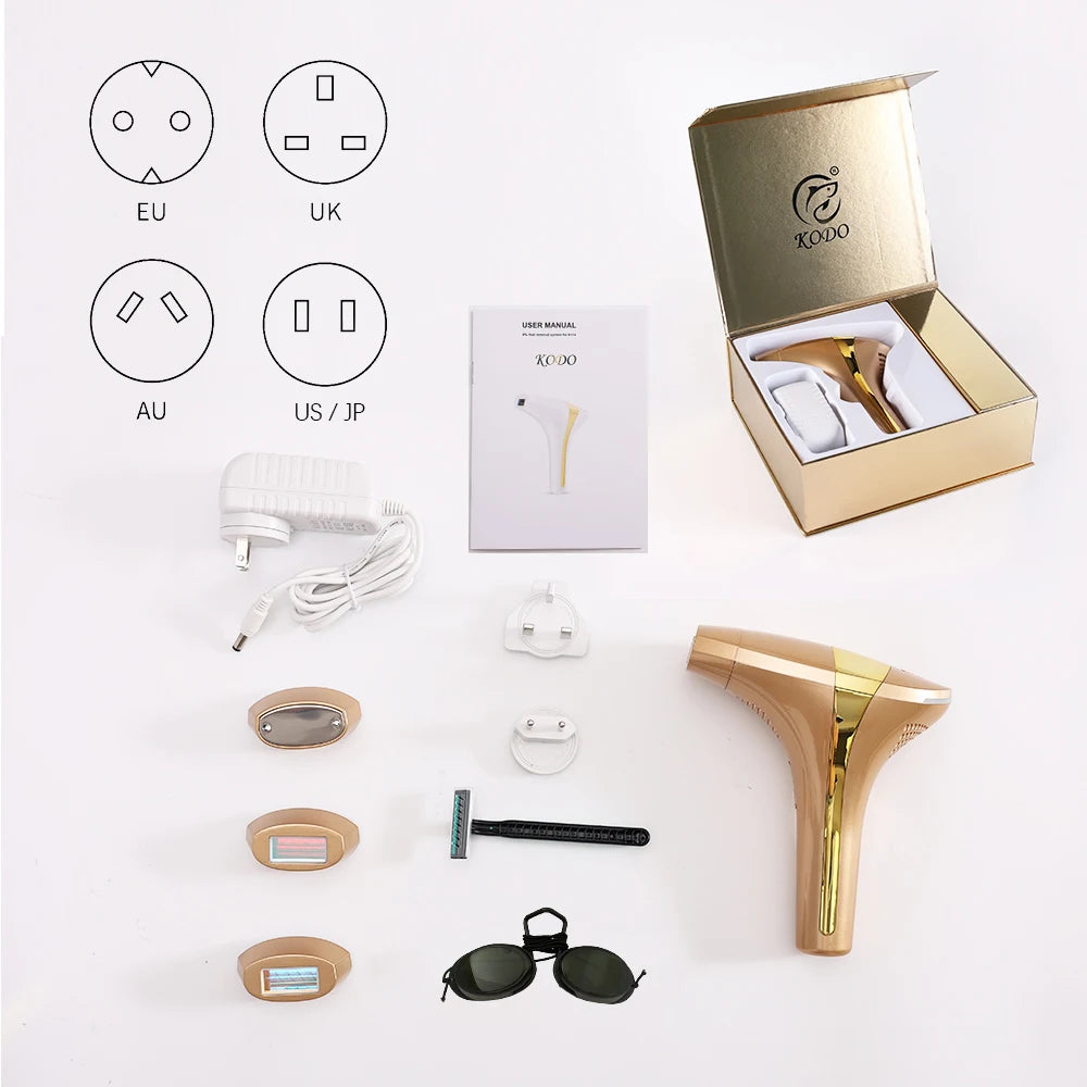 KODO 2026 High-end customization ice Laser Hair removal Laser Epilator Permanent