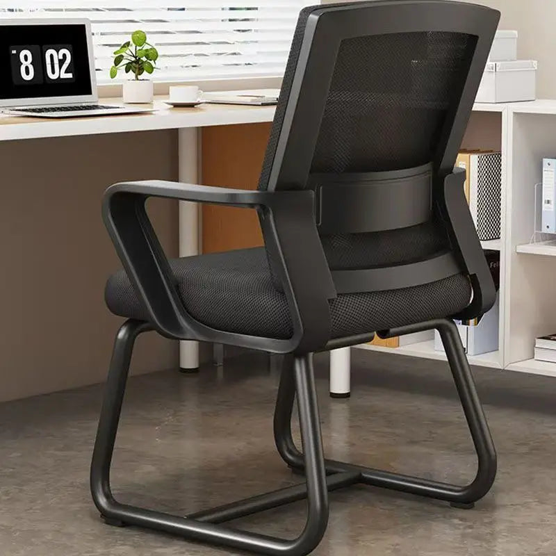 Ergonomic Computer Chair Daily Home Soft Cushion Chair Mesh Breathable Backrest Comfortable