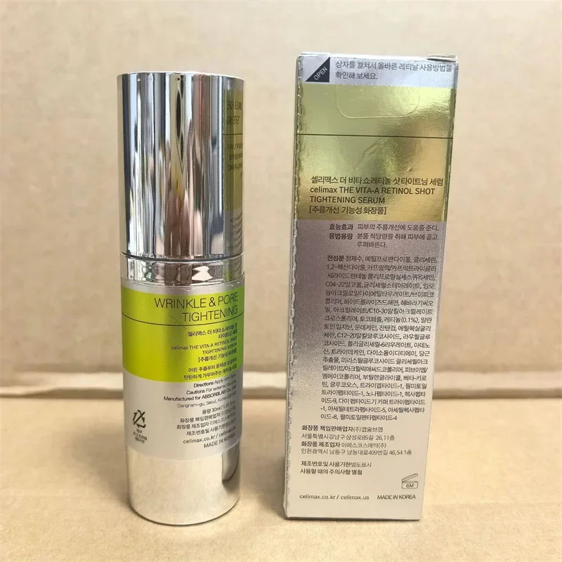 Celimax The Vita A Retinal Shot Tightening Booster Firm Skin Eye Cream 15ml Face Serum 30ml