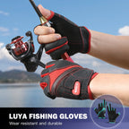 Fishing gloves, waterproof gloves for men and women, suitable for cold weather fishing and outdoor sports