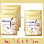 Bio Collagen Anti Wrinkle Facial Mask Anti Aging Fade Fine Line Firming Lift Skin Deep Hydrating Brighten Repair