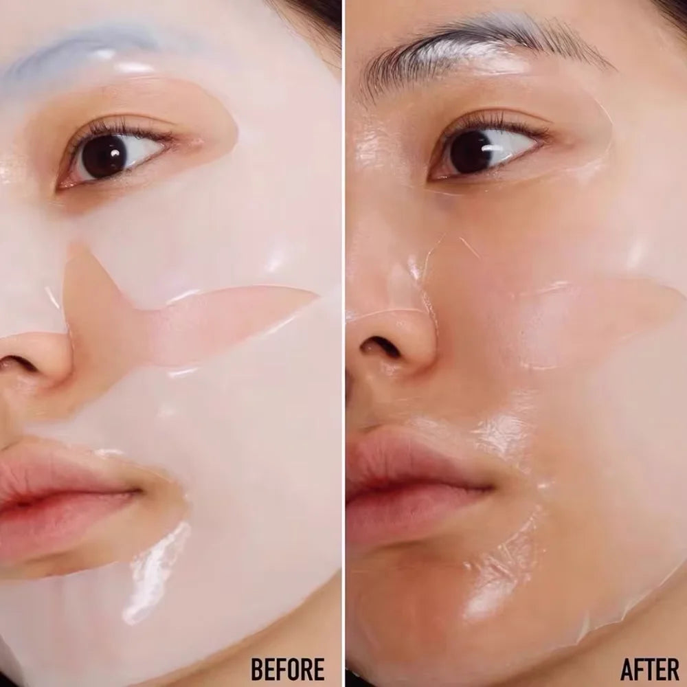 Bio Collagen Anti Wrinkle Facial Mask Anti Aging Fade Fine Line Firming Lift Skin Deep Hydrating Brighten Repair