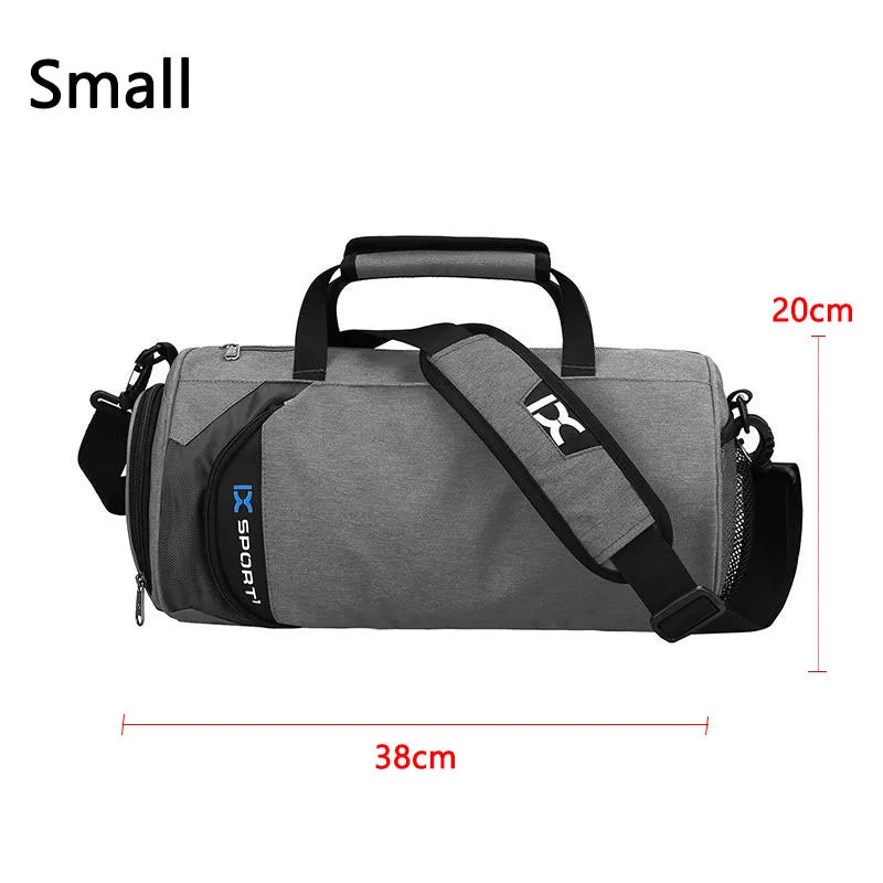 IX Large Gym Bag Fitness Bags Wet Dry Training Men Yoga For Shoes Travel Shoulder Handbags