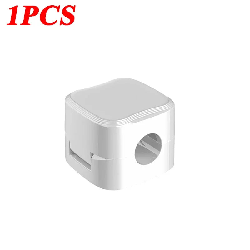 Magnetic Cable Clip Winder Holder Adhesive Wire Keeper Cord Cable Organizer Usb Charging Line Winder