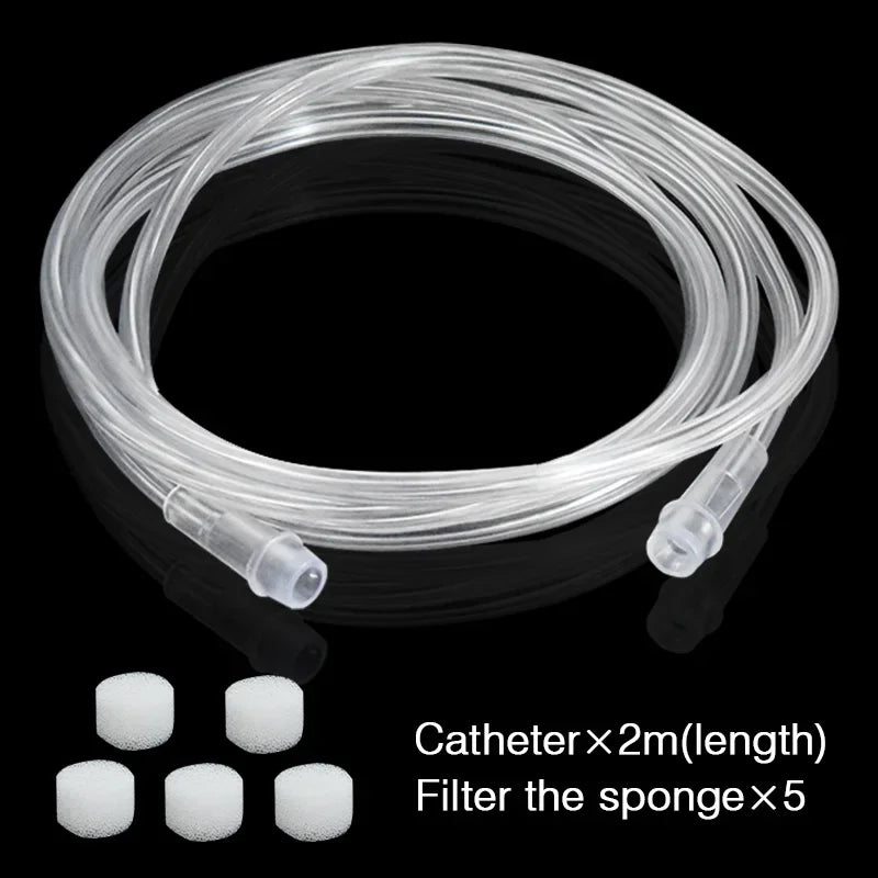 Adult Kid Inhaler Set Soft Tube Inhaler Catheter Nebulizer Cup Mask Filters Family Home Air Compressor