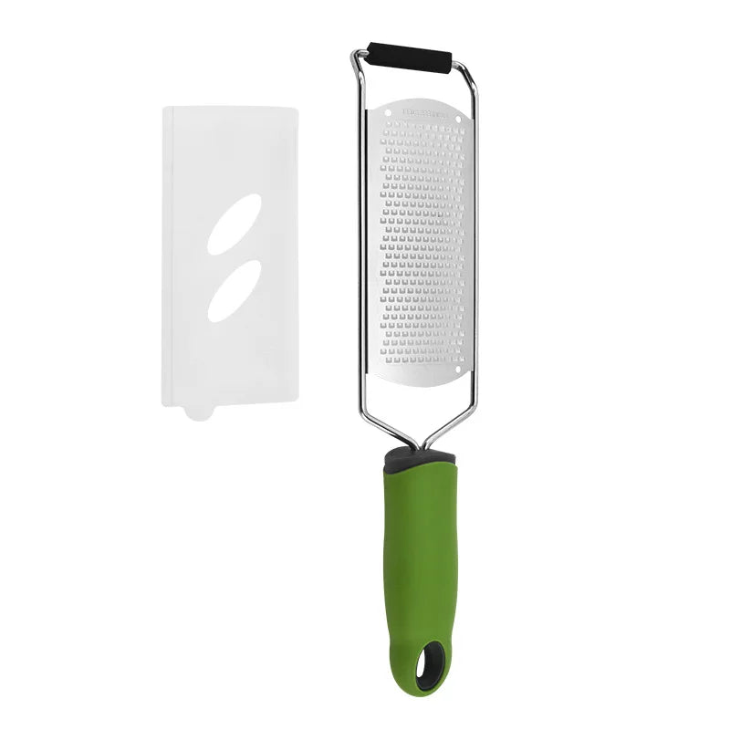Multi-functional Premium Stainless Steel Cheese Grater，Wide Shave for Foods Such As Chocolate Lemon
