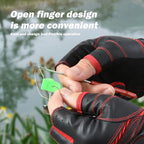 Fishing gloves, waterproof gloves for men and women, suitable for cold weather fishing and outdoor sports