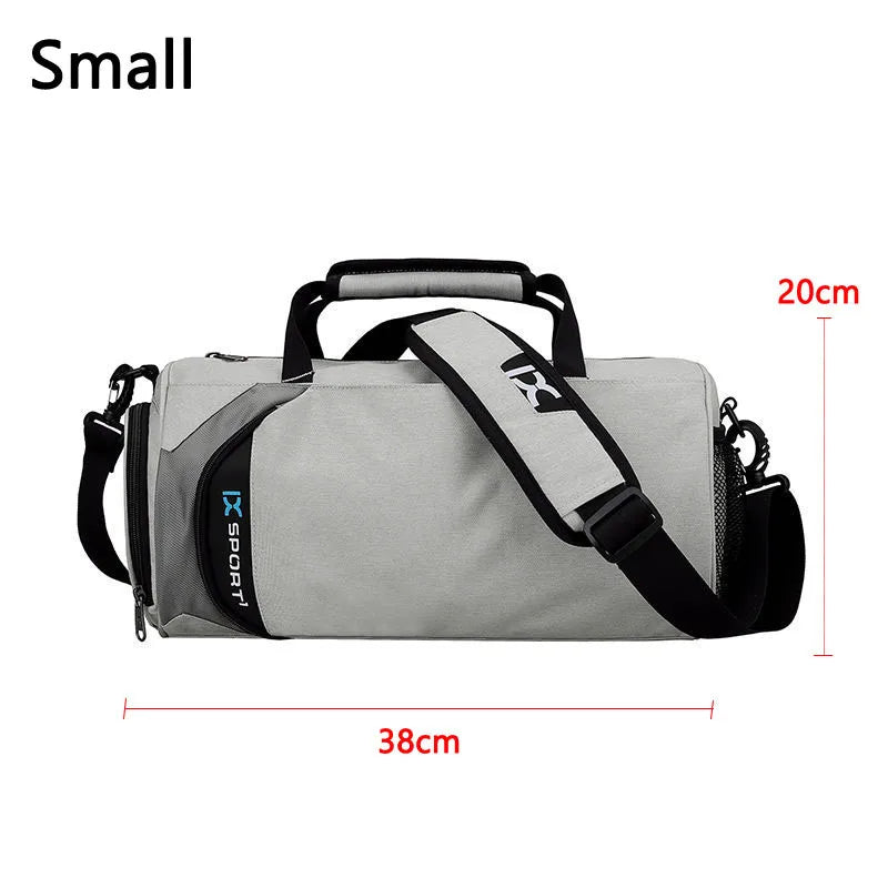 IX Large Gym Bag Fitness Bags Wet Dry Training Men Yoga For Shoes Travel Shoulder Handbags