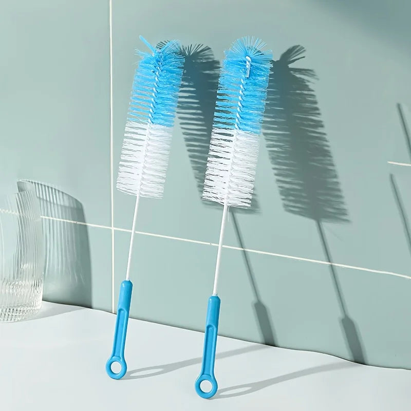 Long Handle Kitchen Cleaning Brush Multi-Purpose for Glass Milk Tea Bottle Cup Scrubber No-Electricity