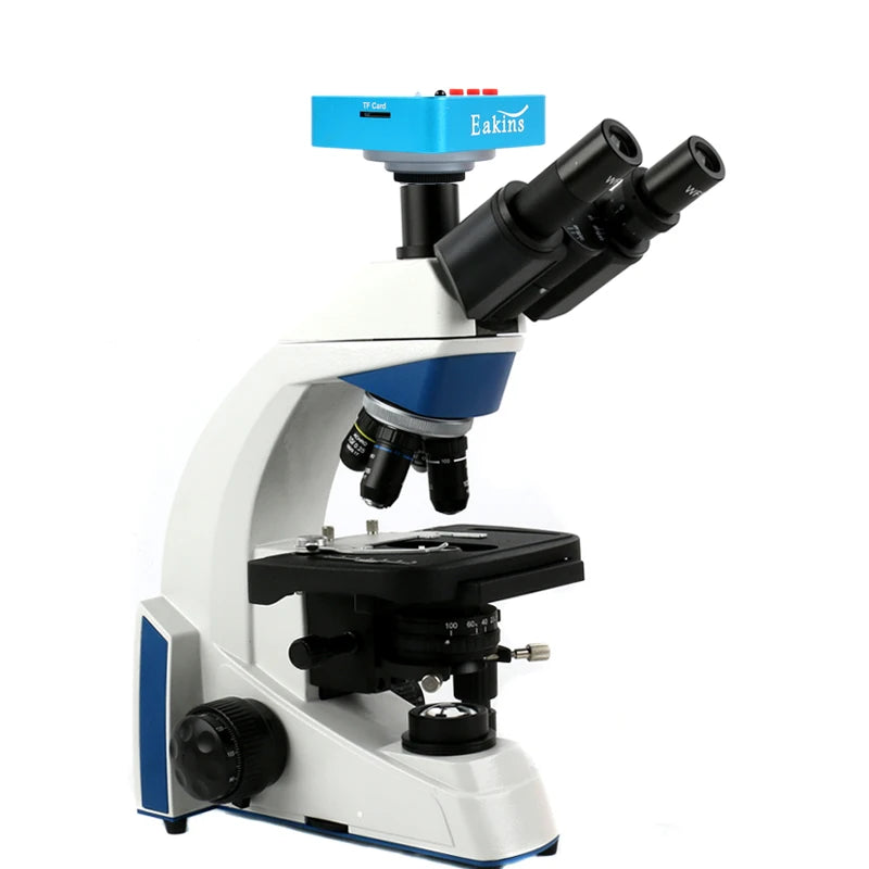 Biological Microscope Industrial Microscope Camera Digital Microscope 48MP 1000X + 3W LED Lamp